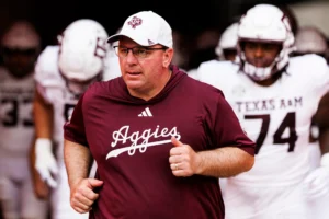 Mike Elko Laughs Off Fight Song Mix-Up at SEC Media Days, Confirms Shemar Stewart’s Departure from Texas A&M