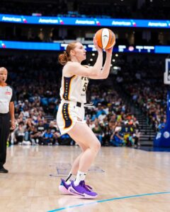 Chloe Bibby Makes History with Impressive Three-Point Streak in Her First Three Games