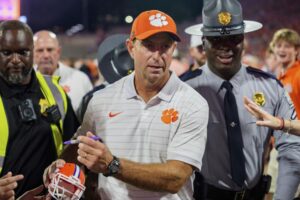 Dabo Swinney Rejects ‘Panic’ Over Clemson’s 1-2 Start: ‘We’re a Couple of Plays Away from 3-0’